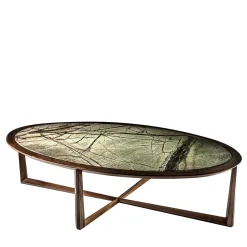 Triangolo Oval Coffee Table by Ivano Colombo