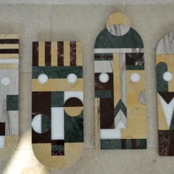 Tribal Wall Marble Mask #3