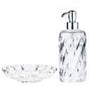 Trickerey Set of Soap Holder and Dispenser