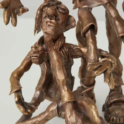 Trickynauta After Pilates Bronze Sculpture