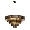 Trihedron Smoky 14-Light Chandelier