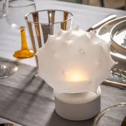 Trilli Riccio Glass Large Led Table Lamp