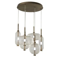 Trinity 02 Bronze Chandelier by Mike Shilov