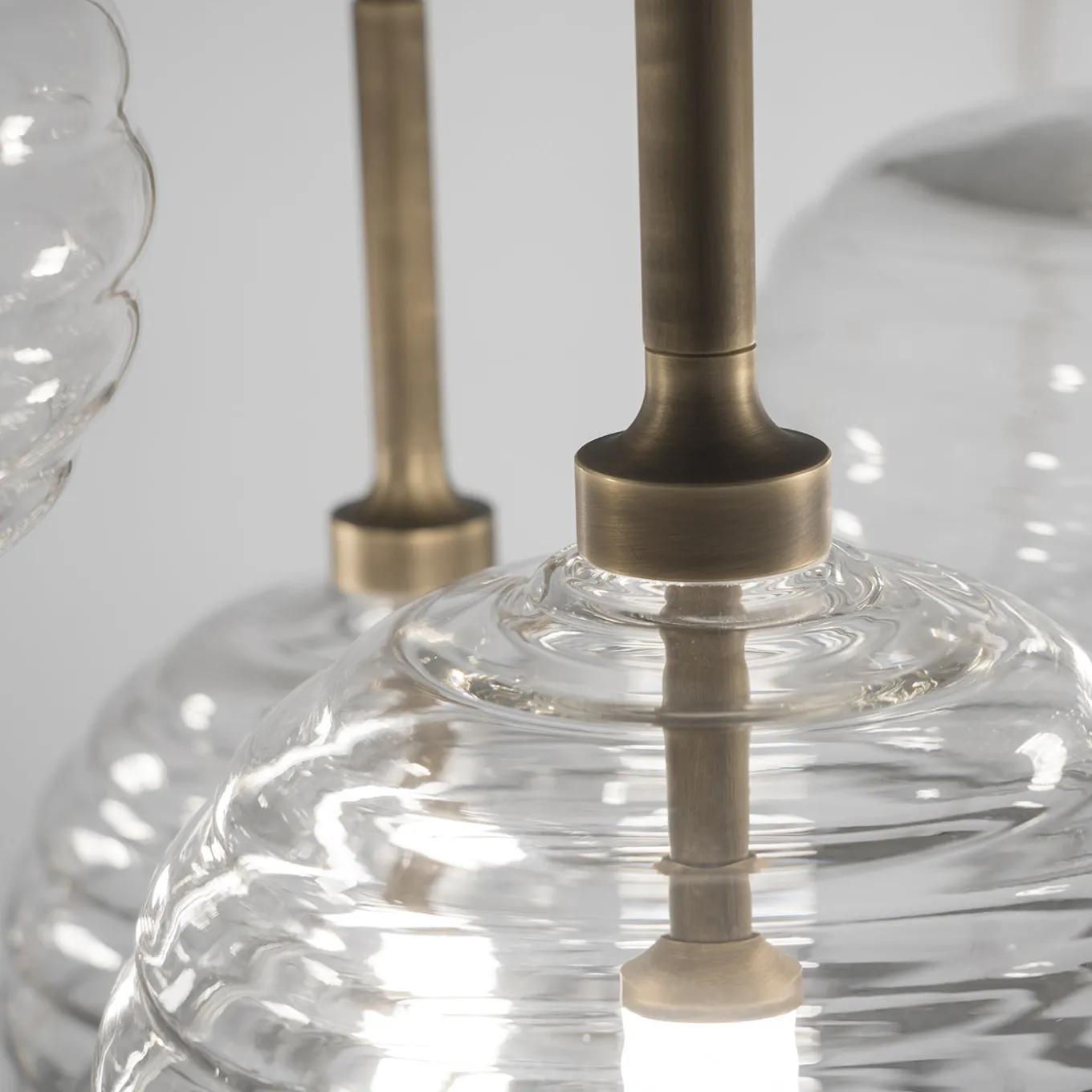 Trinity 02 Bronze Chandelier by Mike Shilov