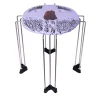 Triple Play Purple Round Side Table by Gaetano Pesce #1
