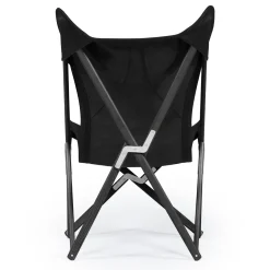 Tripolina Armchair in Black Leather