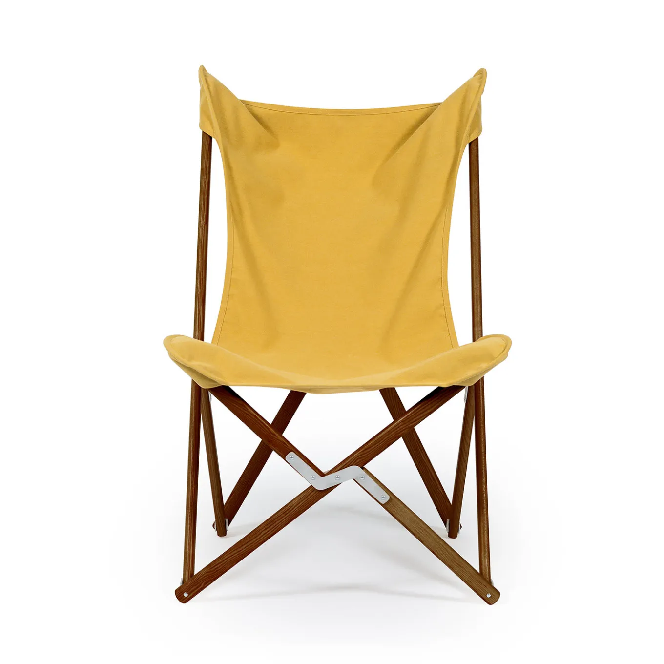 Tripolina Armchair in Mustard Yellow