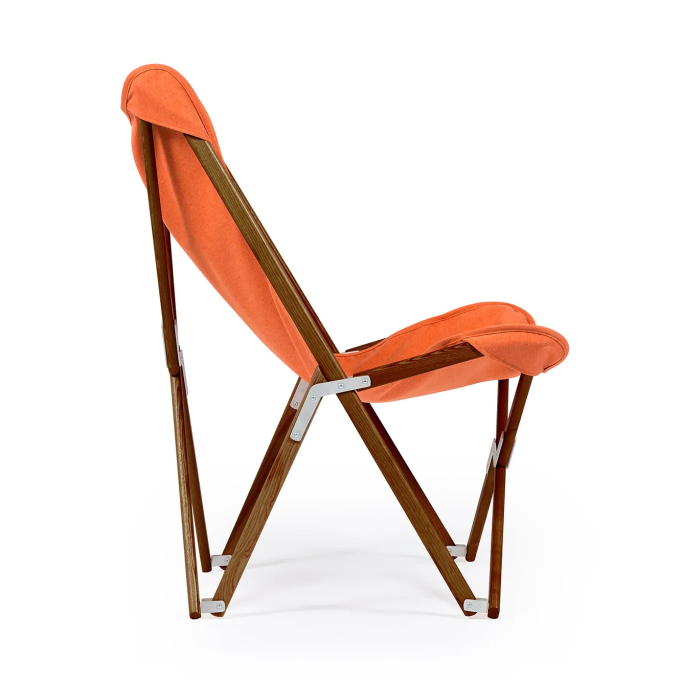 Tripolina Chair in Terracotta Red