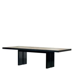 Trocadero Dining Table Brushed Greige Oak