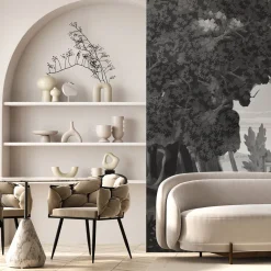 Trompe l'Oeil B Panorama Wallpaper