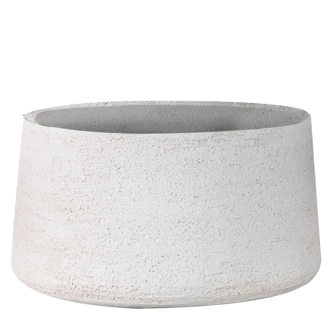 Tropea White Ceramic Vase