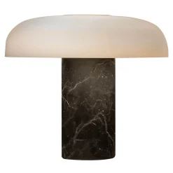 Tropico Medium Black Marquinia Table Lamp by Gabriele and Oscar Buratti
