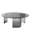 Trésor Smoke Glass Coffee Table by Castello Lagravinese Studio