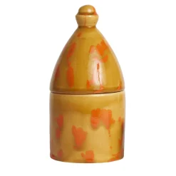 Trullo Caramel and Orange Candle Holder