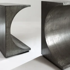 Tube Gray Metal Console