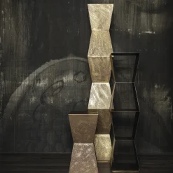 Tula Large Bronze Bookcase