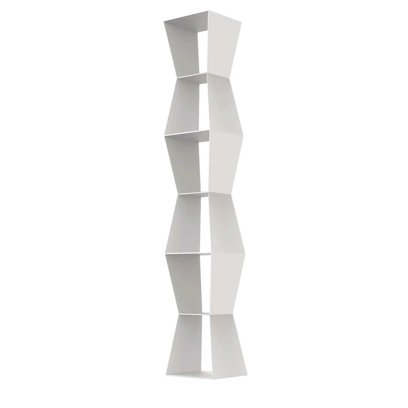 Tula XL White Bookcase