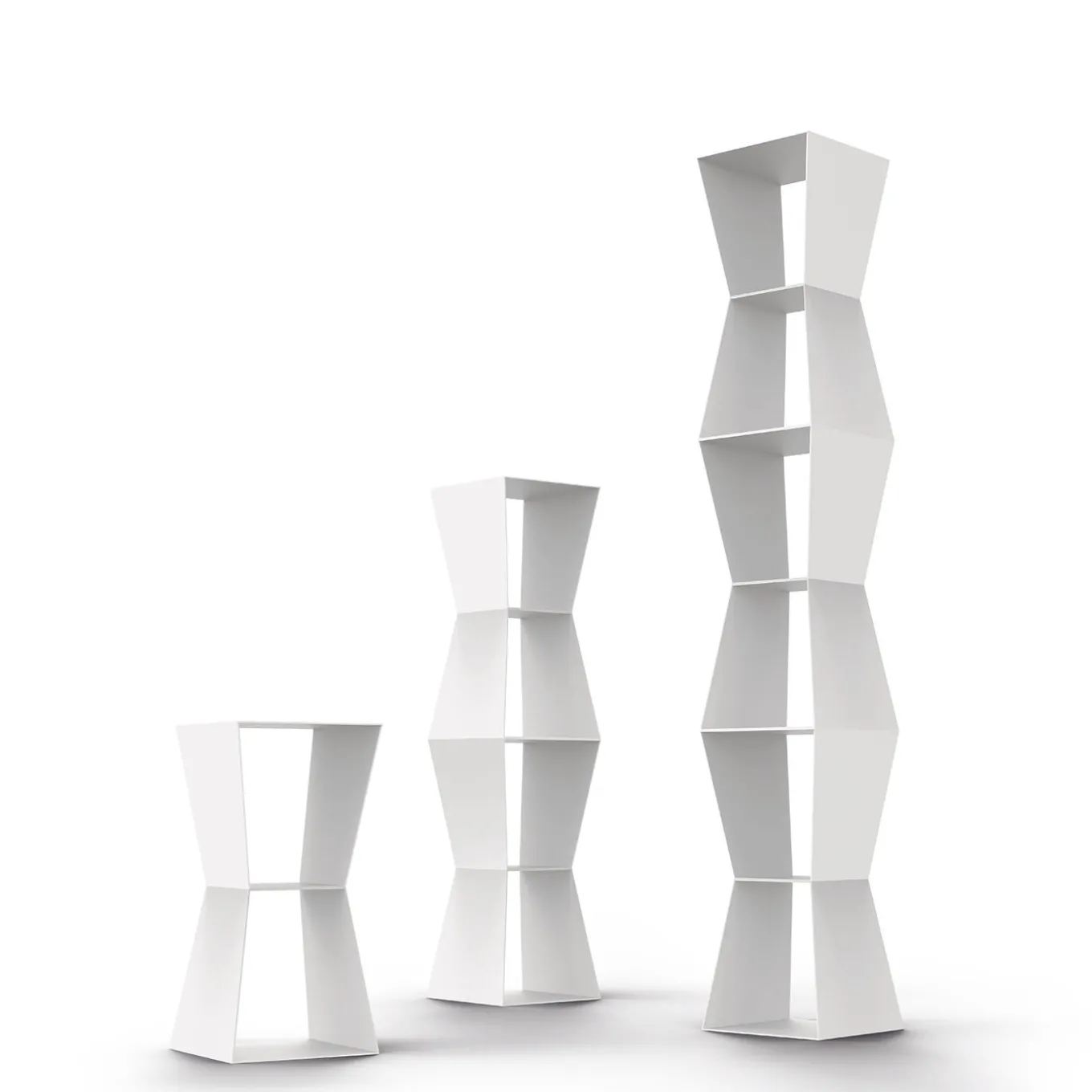 Tula XL White Bookcase