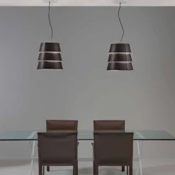 Tulip Brown Fly Pendant Lamp
