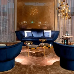 Tulipa Blue Armchair