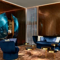 Tulipa Blue Armchair