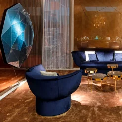 Tulipa Blue Armchair