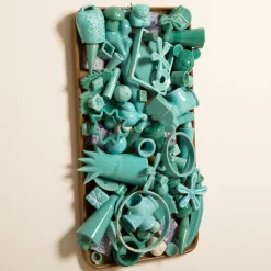 Turquoise Charms Wall Sculpture