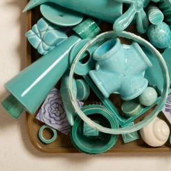 Turquoise Charms Wall Sculpture