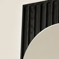 Tutto Sesto Rectangular Black Ash Mirror