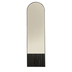 Tutto Sesto Round Black Ash Mirror