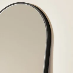 Tutto Sesto Round Black Ash Mirror