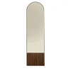 Tutto Sesto Round Brown Ash Mirror