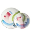 Twist Set Of 2 Dinner & Soup Plates