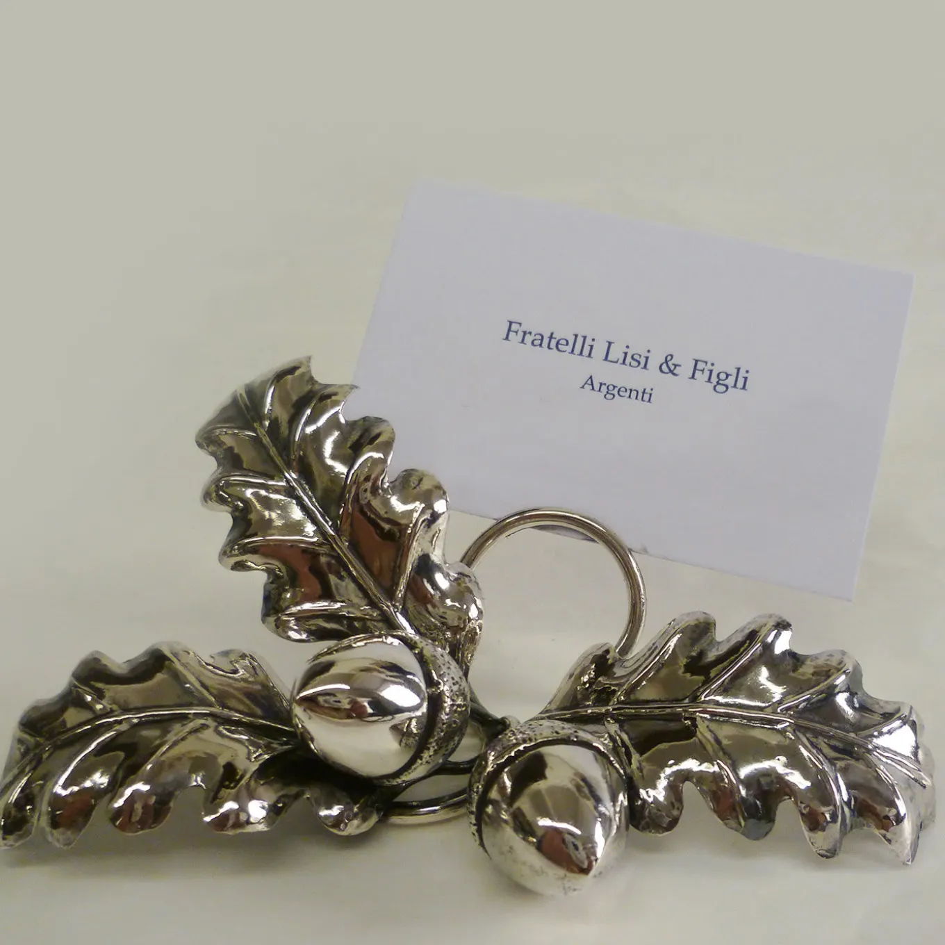 Two Acorns Seat Marker