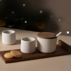 Two Sets of 2 Coffee Cups