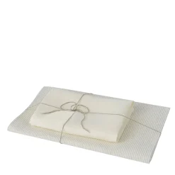 Two Sets of Hemp Placemat and Napkin