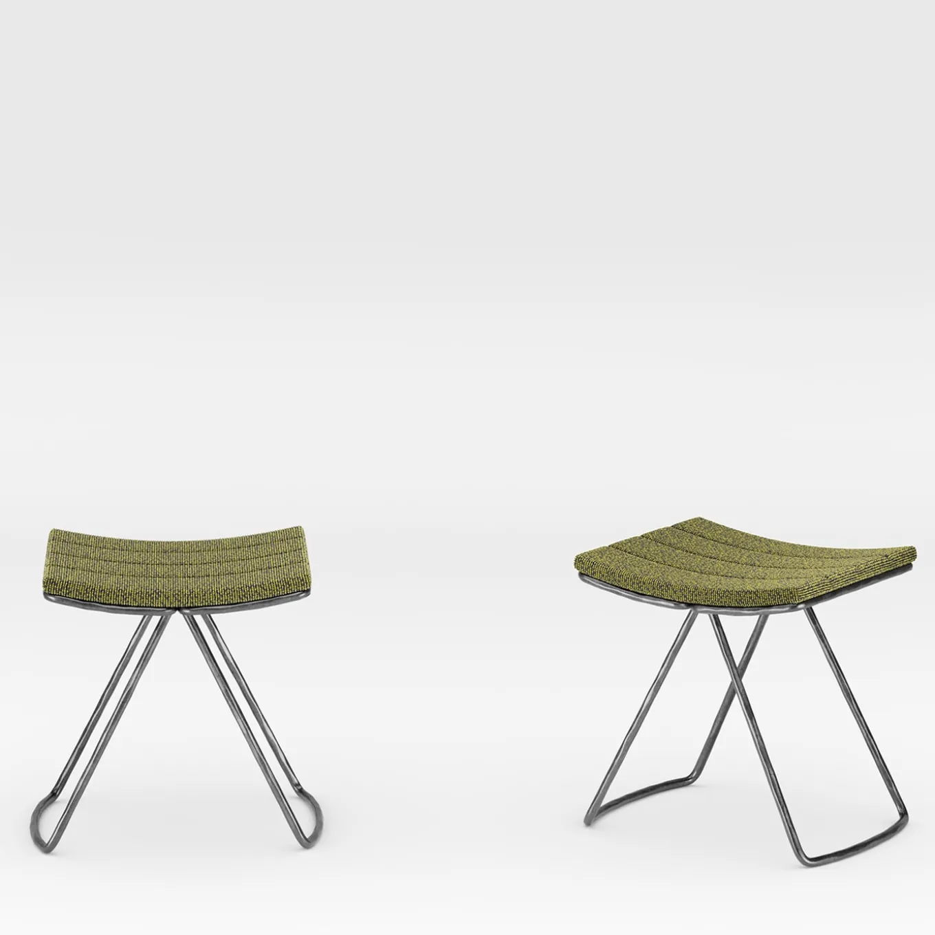 Type Green Stool by Stormo Studio