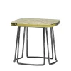 Type Tall Green Side Table by Stormo Studio