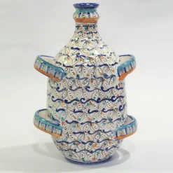 Uccellino Flask Vase with 4 Handles by Lorenza Adami