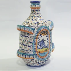 Uccellino Flask Vase with 4 Handles by Lorenza Adami