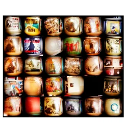 Ultimo Domicilio, Giorgio Mortari's Vinyl Records Photograph