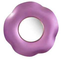 Undulate Pink Wall Mirror