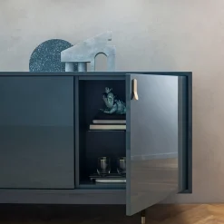 Universe 4-Door Denim-Blue Sideboard