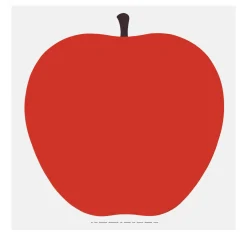 Uno, la Mela Silkscreen Print by Enzo Mari