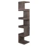 Uno Totem Brown Bookcase by Fabrizio Contaldo