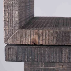 Uno Totem Brown Bookcase by Fabrizio Contaldo