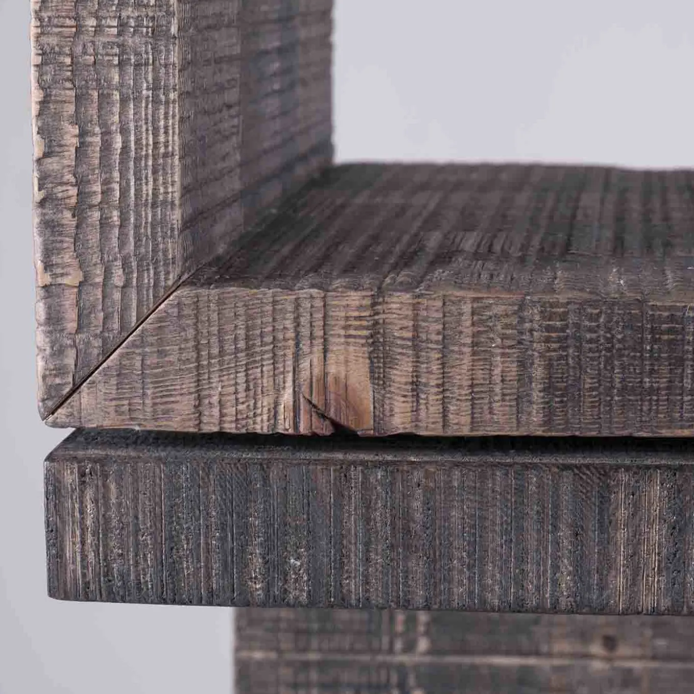 Uno Totem Brown Bookcase by Fabrizio Contaldo