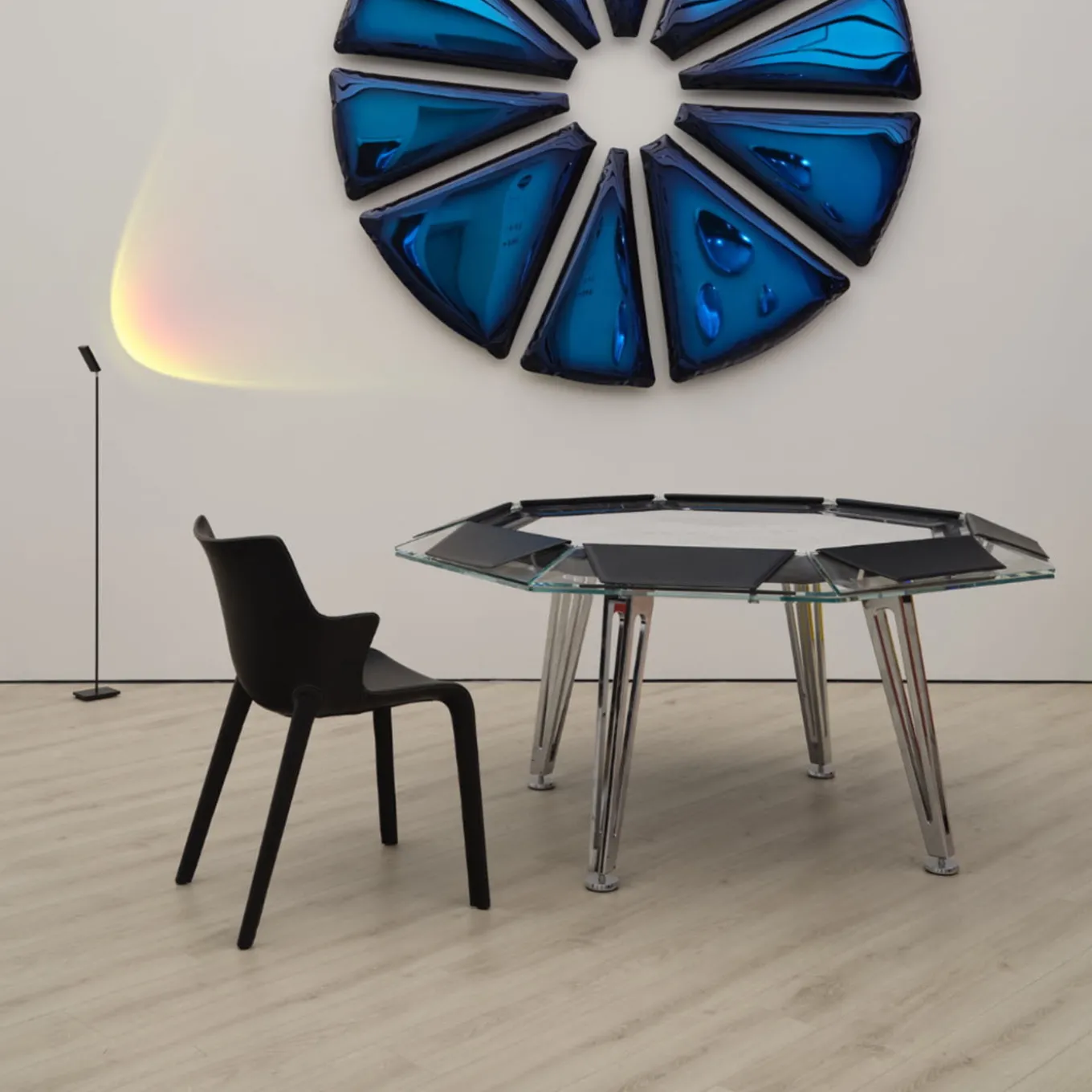 Unootto 8 Player Marble Edition Poker Table