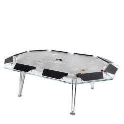 Unootto Marble Edition Ten-Player Poker Table