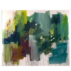 Untitled - Superficie 4.0 Polychrome Mixed-Media Painting